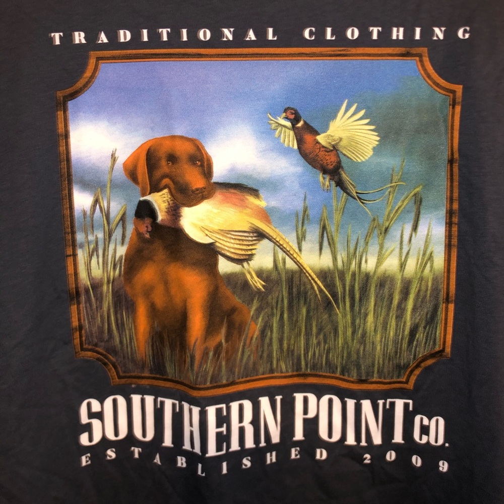 Southern Point ‘Retriever’ LS Tee - Picture 3 of 4